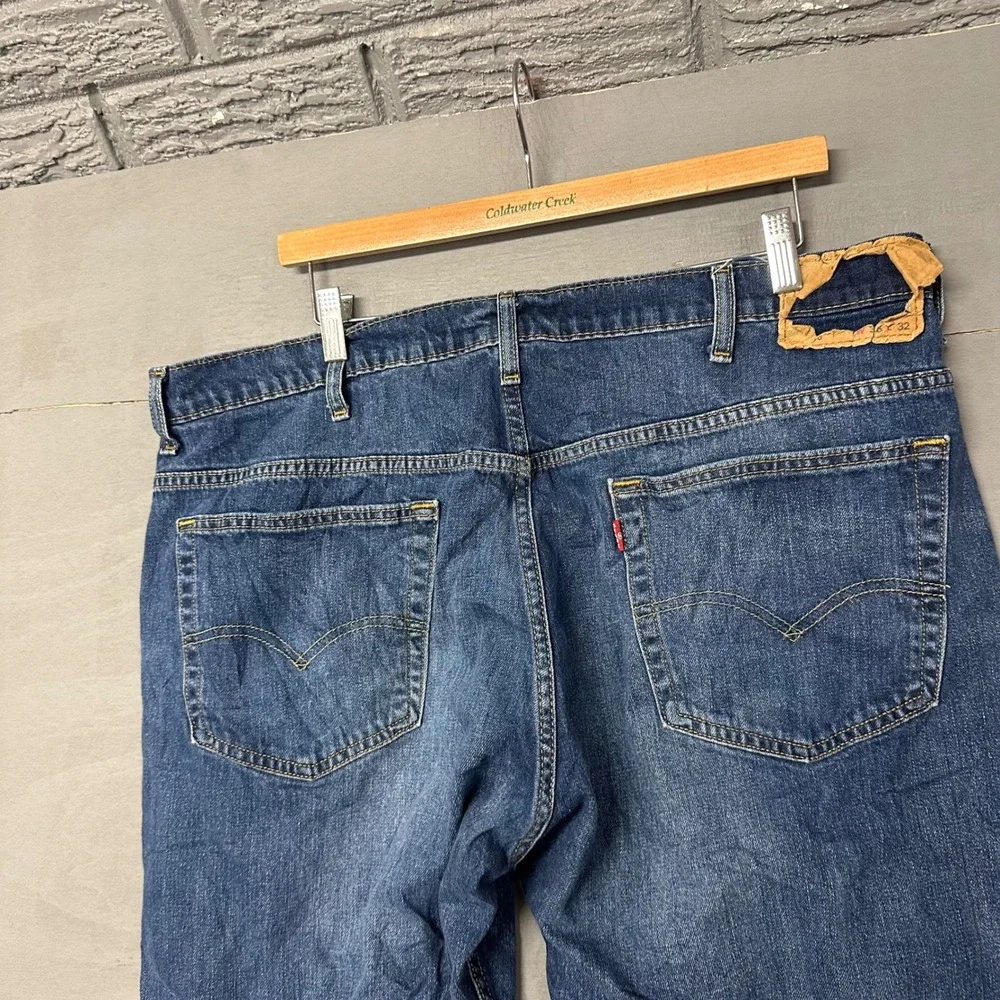 Levis 541 Athletic Taper Blue Denim‎ Jeans Mens 38x32 Casual Pants